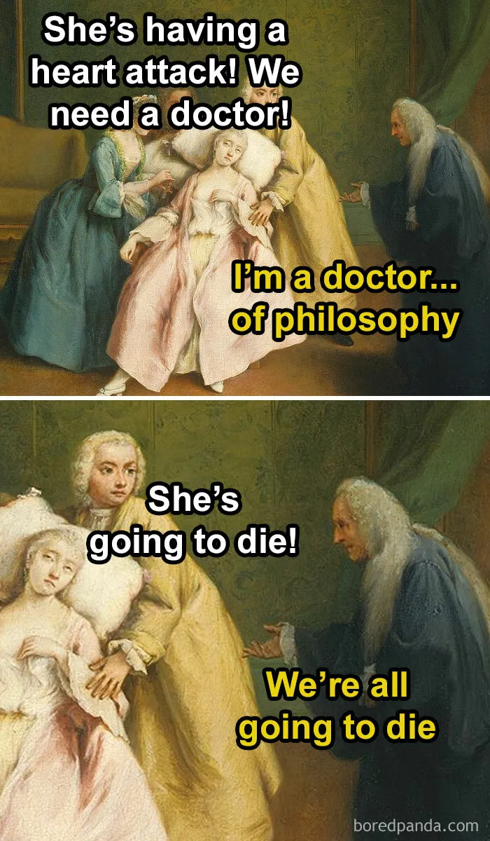 50 Iconic And Chaotic Memes That Prove Classical Art Can Still Be Relevant In The Digital Age