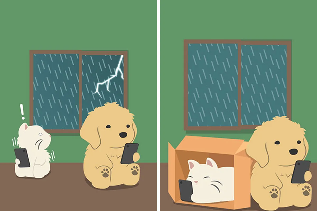 20 New Fun Comics By Kesanitw Featuring Cute Human-Like Animals