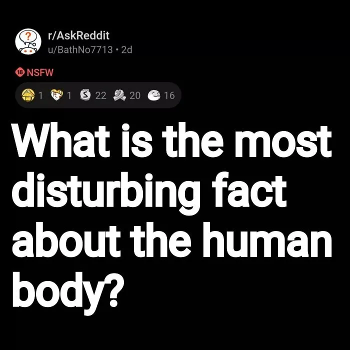 “Scariest Fact You Know”: 50 Posts From A Page That Isn’t Afraid To Dive Into The Darkest Topics