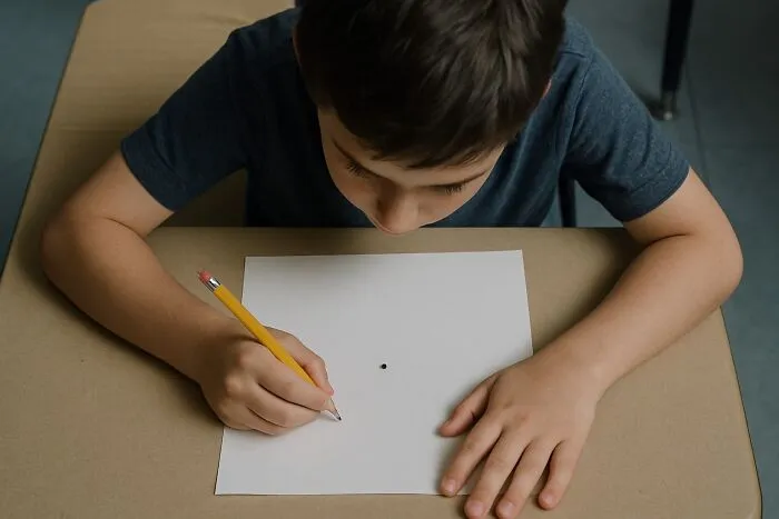Teachers Online Share 30 Epic And Horrifying Results Of Letting Kids "Draw Anything" In Art Class