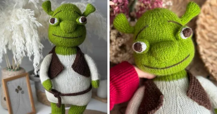 Here’s How To Knit Your Ogre Toy From The Movie 'Shrek'