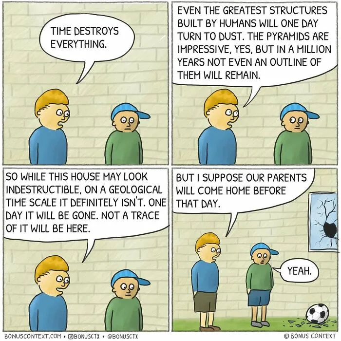 20 Comics By ‘Bonus Context’ That Mix Humor With Existential Thoughts In The Most Unexpected Way