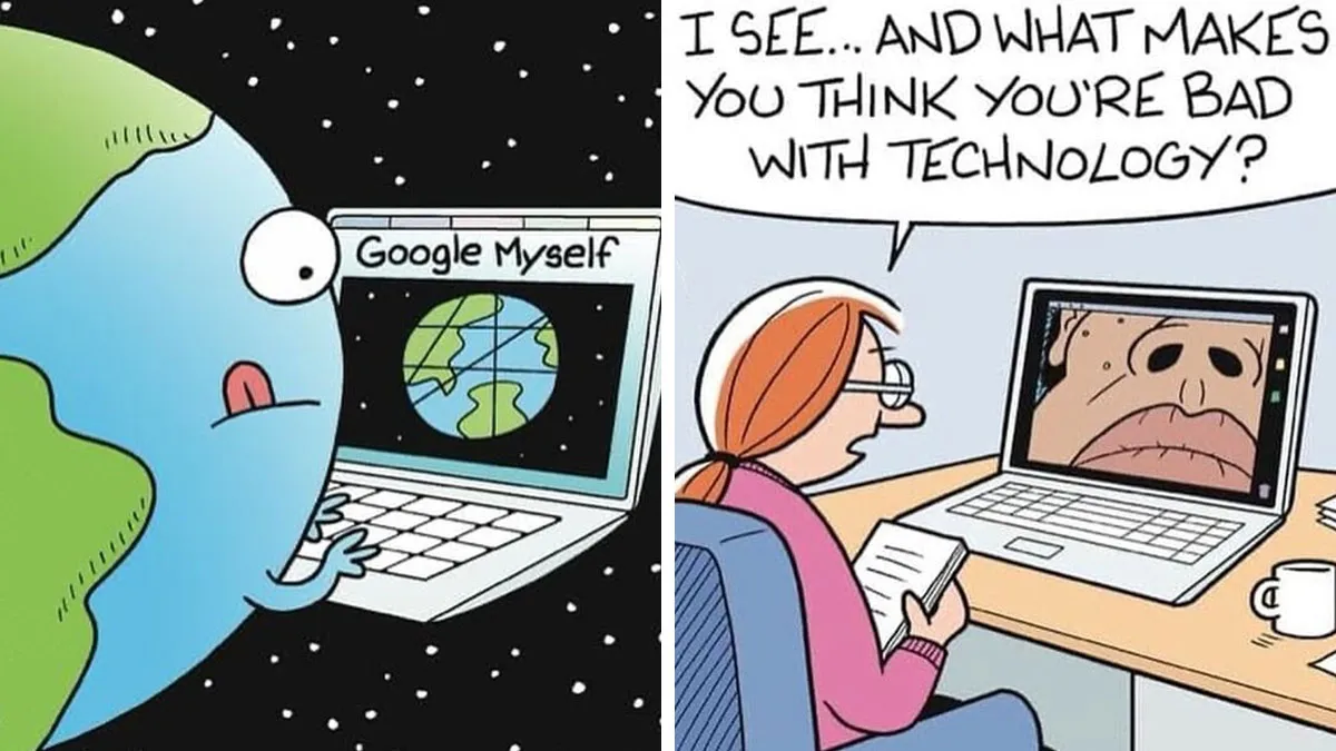 30 New Hilarious Comics Of Characters Using The Internet And Exposing Their Motivations, By Mark Parisi