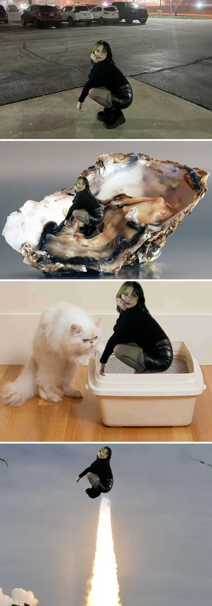 Alguien que me ponga en una ostra como Venus, quiero ser una pequeña perla