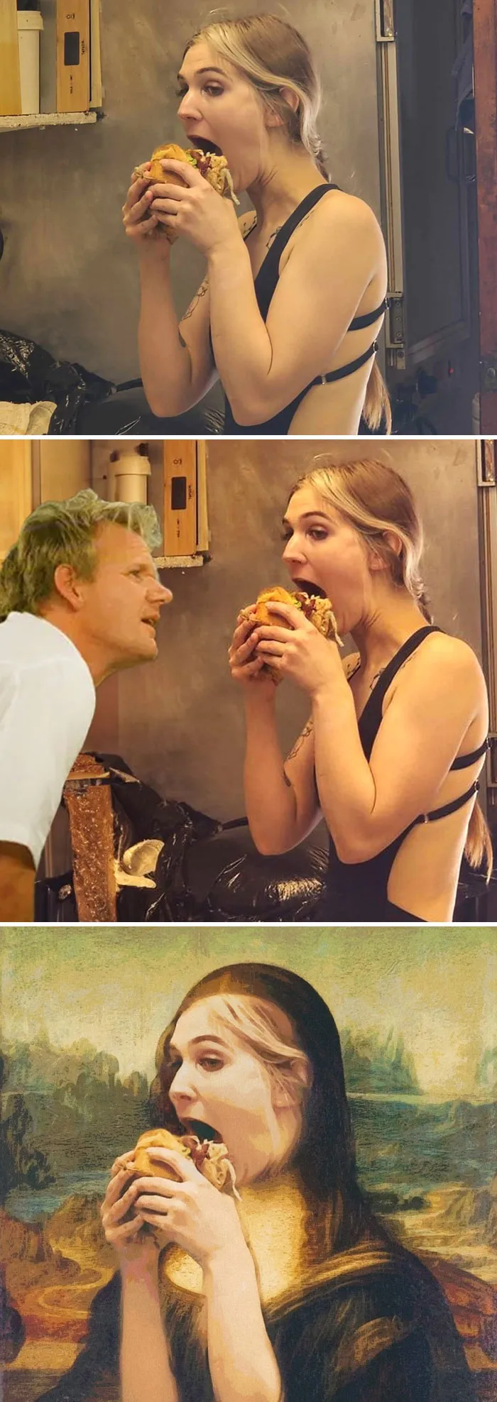 I Need This As My Profile Picture, With Just Me And My Burger