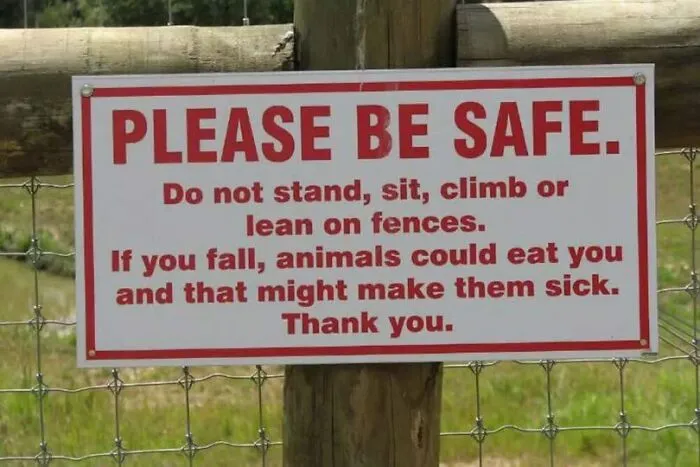 50 Of The Funniest Signs Ever Spotted In The Wild (New Pics)