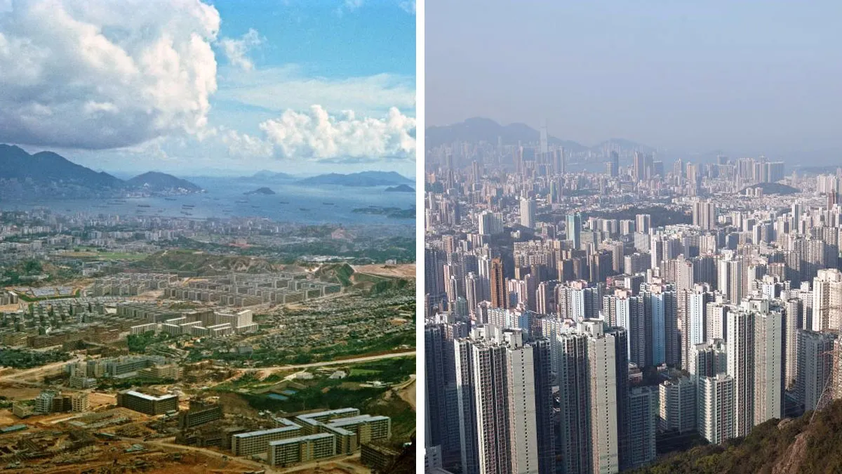 50 Pictures Showing The Same Place Decades Apart, Revealing How Time Changes Everything