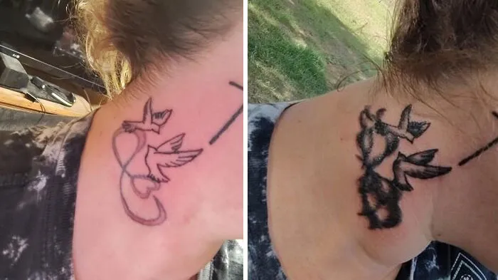 40 Tatuajes horribles para recordarnos que algunos errores son difíciles de borrar