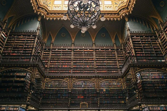 Real Gabinete Portugues De Leitura, Rio De Janeiro, Brazil