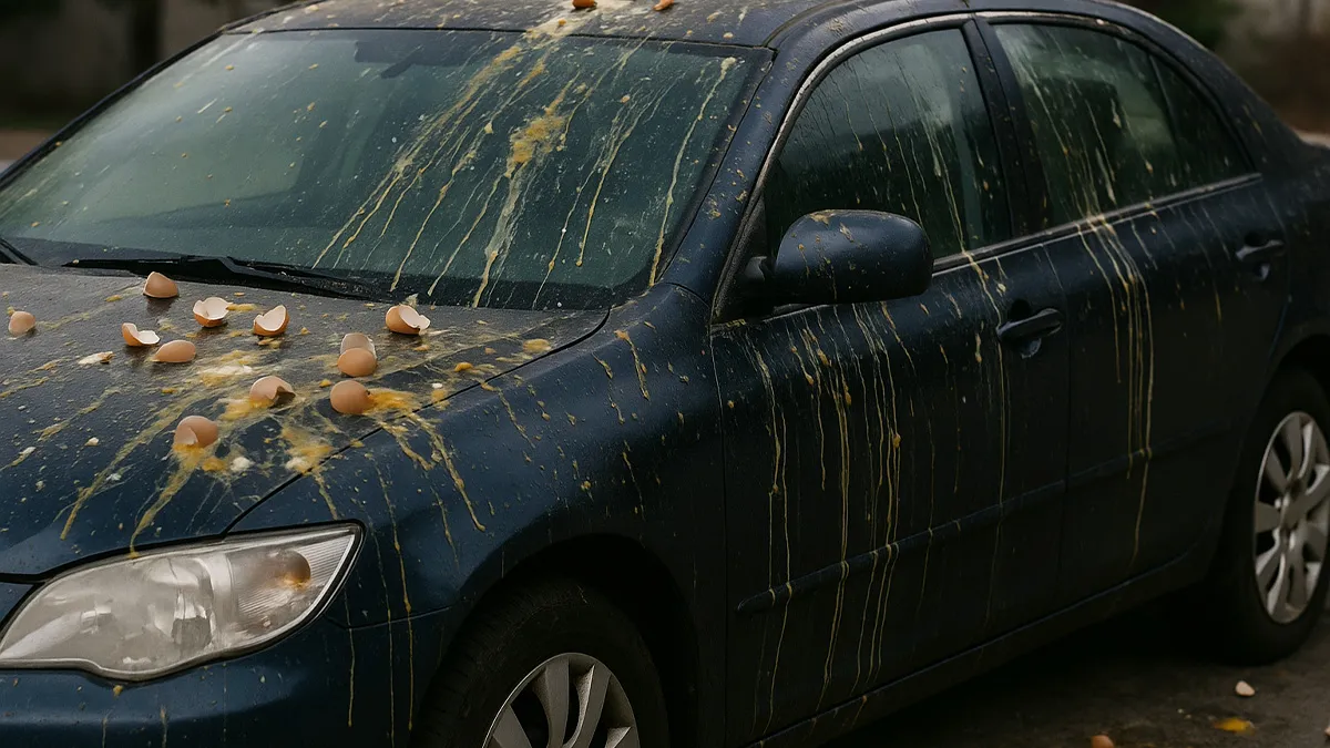 “Brought Tears To His Kids’ Faces”: Brats Throw Eggs At Neighbor’s Car, Instantly Regret It