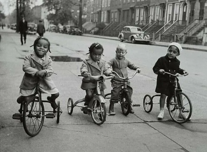 Tricycle G**g In Brooklyn. New York City (1930s)