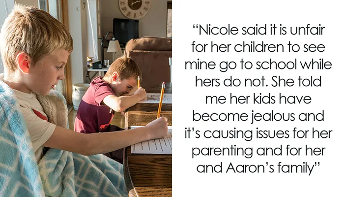 "This Was Not My Problem": Ex-Husband And His Wife Push For Homeschooling, Woman Stands Firm