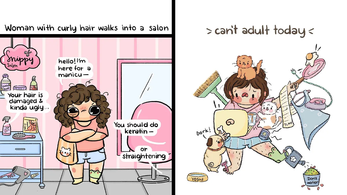 Artist Illustrates All The Daily Struggles She Runs Into With Fun And Quirky Comics (30 New Pics)