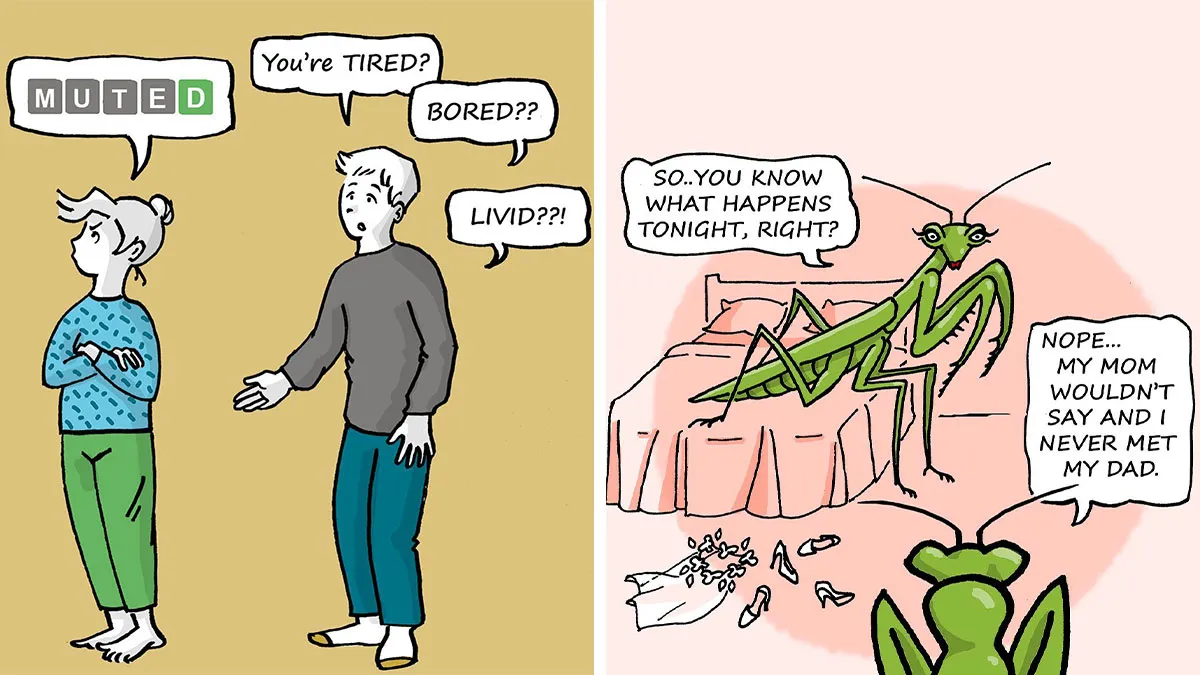Artist Made 39 Comics That Perfectly Capture Life’s Weird, Awkward, and Hilarious Moments