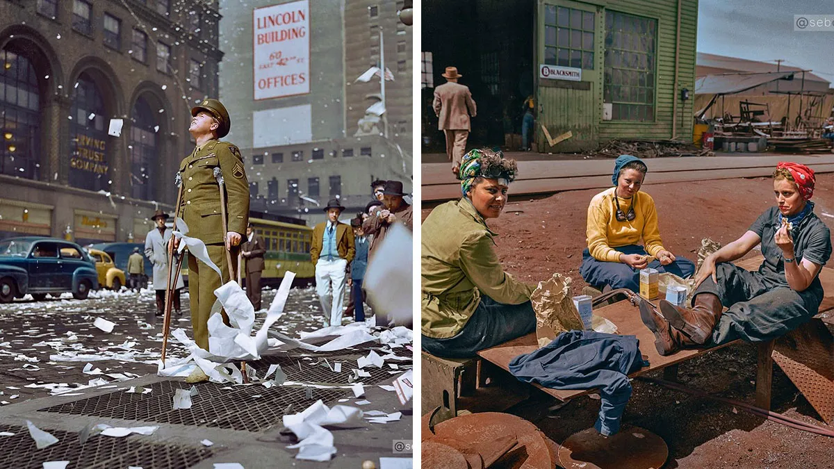 This Colorist Brings Life To Historical Pics By Adding Color To Them, And Here Are 50 Examples