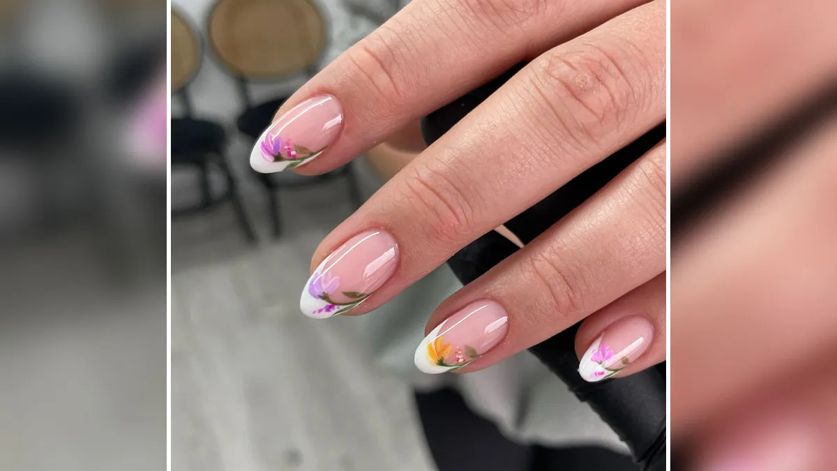 Short French Tip Nails With Design That Are Big On Style In 2025