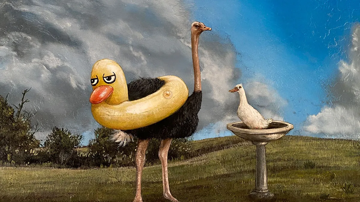 20 Dreamlike Paintings By Tyson Grumm Where "Strange Events Quietly Take Center Stage"