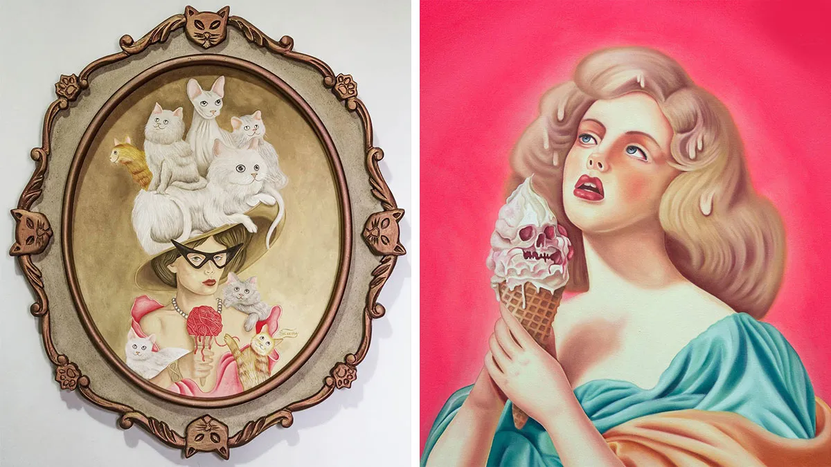 This Artist Blends Classical Art With Surreal Pop Imagery, And Here Are His 54 Best Works