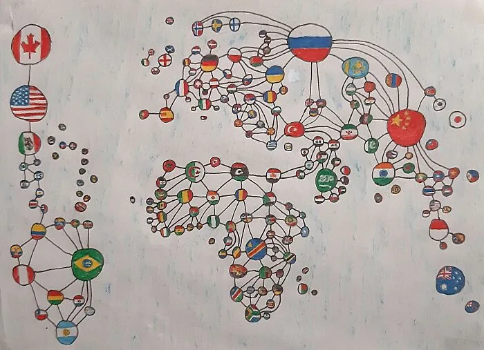 World Map Of Borders