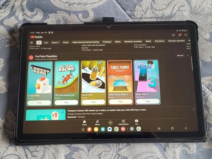 The <a Style="Display:inline;" Href="Https://Www.amazon.com/Samsung-Android-Speakers-Upgraded-Graphite/Dp/B0clf3vpmv?ie=utf8&th=1&linkcode=ll1&tag=bpsalmon-20&linkid=87c548d87ed9721a88864087c7232516&language=en_us&ref_=as_li_ss_tl" Target="_blank">    <span Style="Font: Inherit; Color: #d74b1f;"> Samsung Galaxy Tab A9</Span> Exists For That Sweet Spot Between 'My Phone Screen Is Too Small' And 'The Laptop Is All The Way Over There'