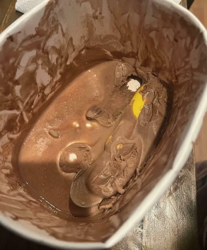 My Husband And 8-Year Old Leave Their Spoons In Ice Cream Tubs And The Spoons Freezes Into The Ice Cream