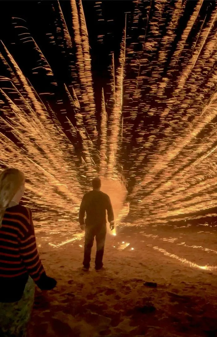 My Uncle Lit A Firework Which Failed To Launch But Didn’t Fail To Detonate