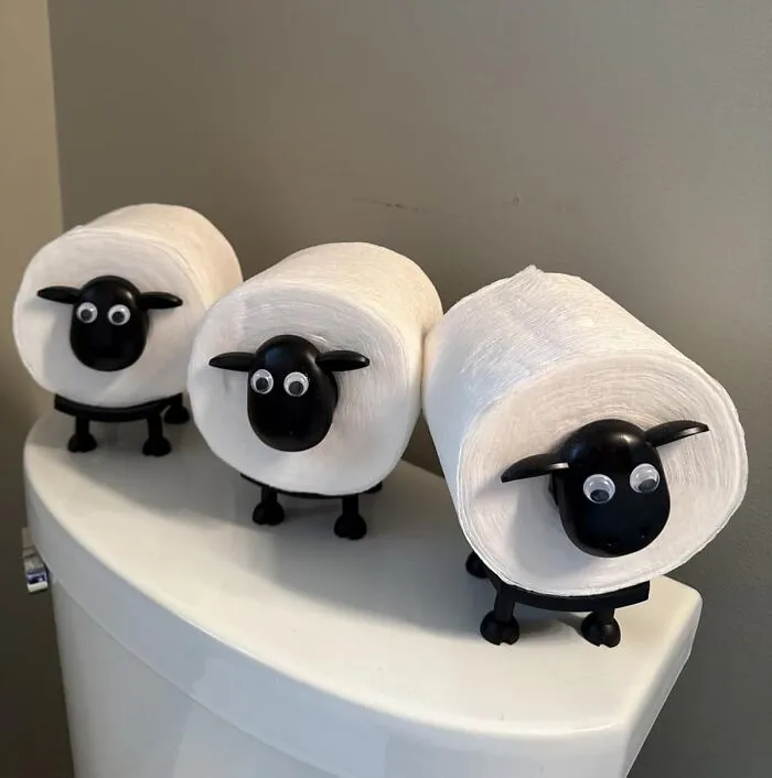 A<a Style="Display:inline;" Href="Https://Www.amazon.com/Velenti-Sheep-Toilet-Roll-Holder/Dp/B0crrwzhk1?ie=utf8&th=1&linkcode=ll1&tag=bpfig-20&linkid=8bc5455cf5af0197f7bce8c5a1522cf1&language=en_us&ref_=as_li_ss_tl" Target="_blank">     <span Style="Font: Inherit; Color: #d74b1f;"> Sheep Toilet Roll Holder</Span> Is The Only Way To Make Your Spare Toilet Paper Rolls Look Like A Fluffy, Adorable Farm Animal Instead Of A Sad, Dusty Pyramid