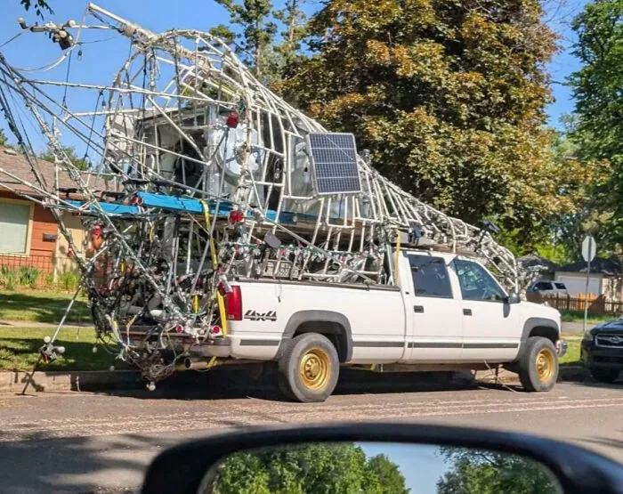 No Idea What It Is, But This Guy Near Me Is Outside Working On It All The Time