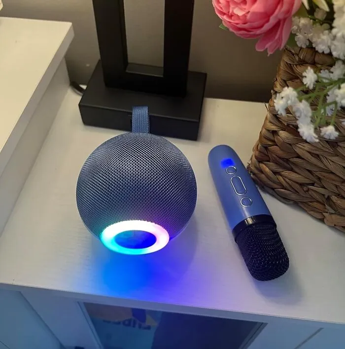 A <a Style="Display:inline;" Href="Https://Www.amazon.com/Goopow-Portable-Bluetooth-Microphone-Purple-2mic/Dp/B0d4tmsxj8?ie=utf8&th=1&linkcode=ll1&tag=bpcrab-20&linkid=42b0c7455c84844bb55ee845d70b351e&language=en_us&ref_=as_li_ss_tl" Target="_blank">    <span Style="Font: Inherit; Color: #d74b1f;"> Mini Karaoke Machine</Span> Is The Official Catalyst For All Those "We Should Totally Start A Band" Conversations That Happen At 1 A.m.