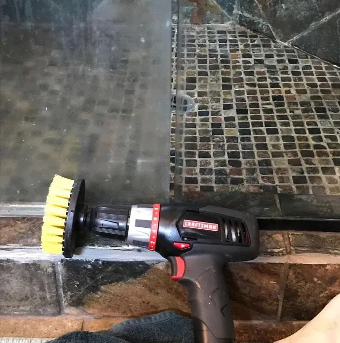 When Manual Scrubbing Just Won't Cut It, It's Time To Bring Power Tools Into The Bathroom With A <a Style="Display:inline;" Href="Https://Www.amazon.com/Drillbrush-Bathroom-Surfaces-Scrubber-Cleaning/Dp/B01mrlz43b?ie=utf8&th=1&linkcode=ll1&tag=bpstingray-20&linkid=fe776f075e6b4b545a401268cda784dd&language=en_us&ref_=as_li_ss_tl" Target="_blank">    <span Style="Font: Inherit; Color: #d74b1f;"> Drill Brush Attachment</Span> That'll Make Your Grout Lines Weep With Joy