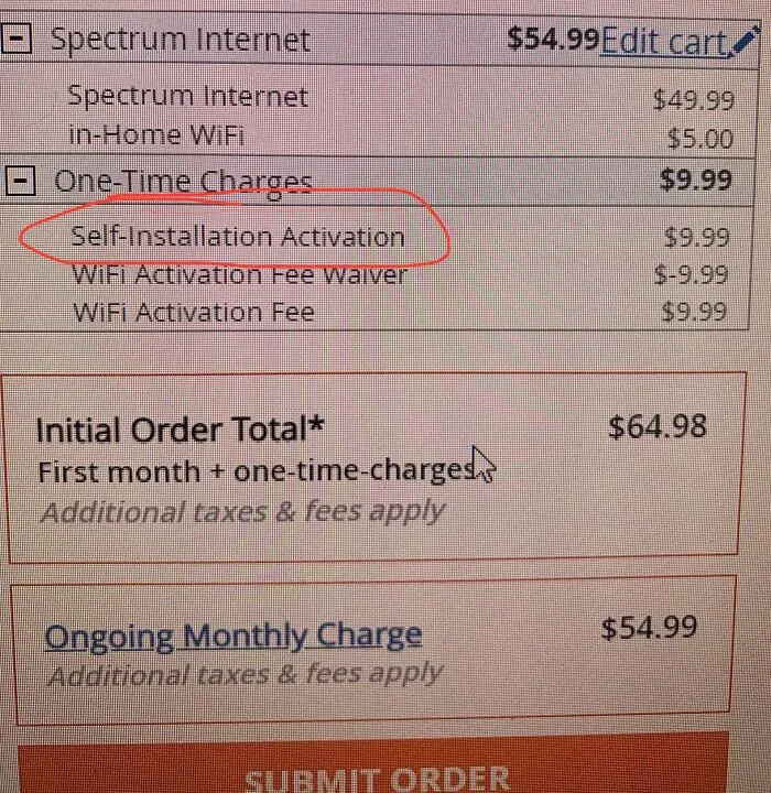 I’m Being Charged To Install It Myself