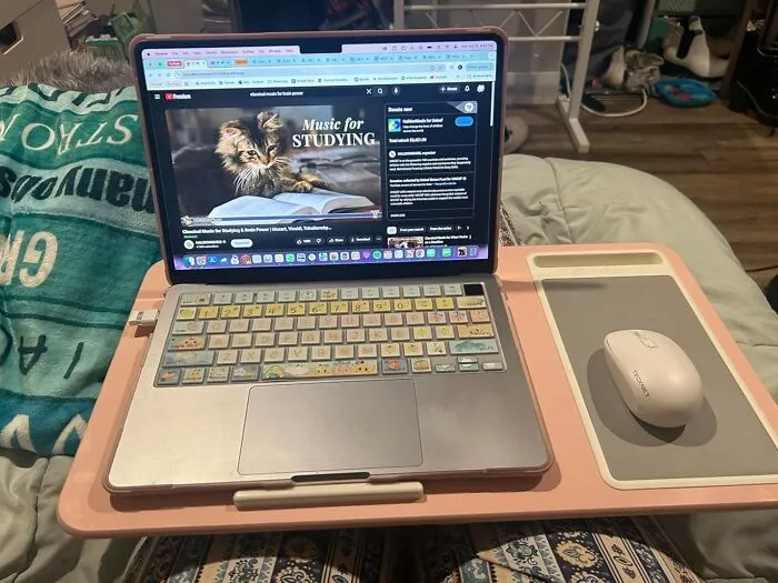Your Bed Just Got Promoted From Nap Zone To Command Center With A <a Style="Display:inline;" Href="Https://Www.amazon.com/Lapgear-Office-Device-Ledge-Holder/Dp/B08nwh8z1q?ie=utf8&th=1&linkcode=ll1&tag=bpgnu-20&linkid=adf5c3576b47f267c043a90ba048a0ea&language=en_us&ref_=as_li_ss_tl" Target="_blank"> <span Style="Font: Inherit; Color: #d74b1f;"> Lap Desk With A Built In Mousepad</Span>