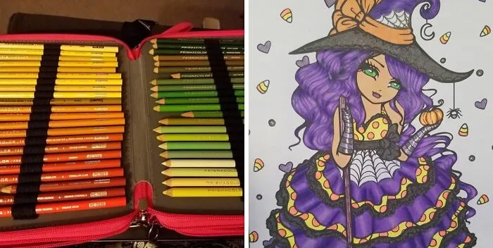 The Sheer Power That Comes With Possessing 12 Different Shades Of Purple In A <a Style="Display:inline;" Href="Https://Www.amazon.com/Prismacolor-Premier-Colored-Pencils-Soft/Dp/B000e23rsq?ie=utf8&th=1&linkcode=ll1&tag=bpgnu-20&linkid=1ebdaa53ab34d3fe5228ab73149a8b38&language=en_us&ref_=as_li_ss_tl" Target="_blank"> <span Style="Font: Inherit; Color: #d74b1f;"> 72 Piece Colored Pencil Set</Span> Is Honestly Unparalleled
