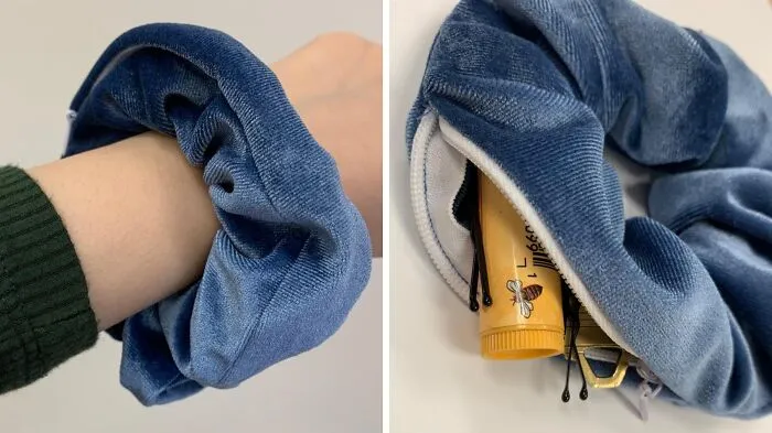 A <a Style="Display:inline;" Href="Https://Www.amazon.com/Lokistashed-Scrunchies-Original-Scrunchie-Accessories/Dp/B082bkv85q?ie=utf8&th=1&linkcode=ll1&tag=bpkangaroo-20&linkid=658d797c6e4106ab8a53346260deabea&language=en_us&ref_=as_li_ss_tl" Target="_blank">    <span Style="Font: Inherit; Color: #d74b1f;"> Scrunchie With A Secret Zip Pocket</Span> Is For When You Want To Keep Your Emergency Cash And Lip Balm Safe, But You Also Want To Look Like You Just Stepped Out Of A '90s Teen Movie