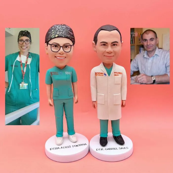 We Make Custom Bobbleheads From People's Photos, And Some Of These Turned Out Adorably Hilarious