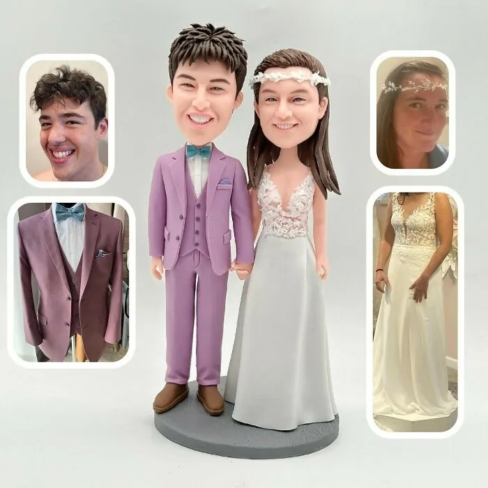 We Make Custom Bobbleheads From People's Photos, And Some Of These Turned Out Adorably Hilarious