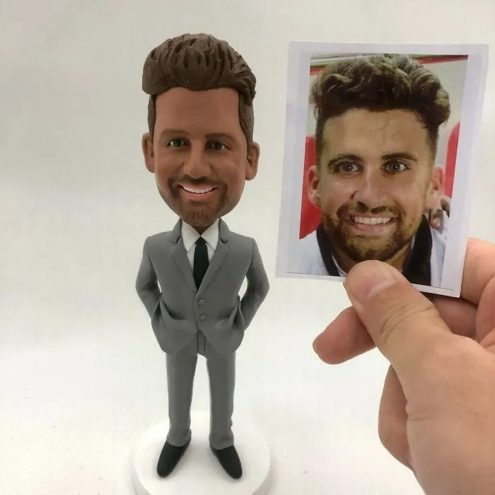 We Make Custom Bobbleheads From People's Photos, And Some Of These Turned Out Adorably Hilarious