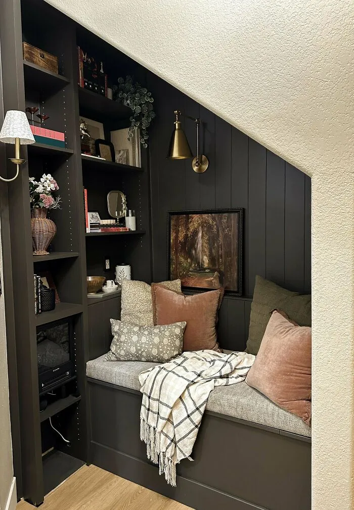 Under Stairs Reading Nook