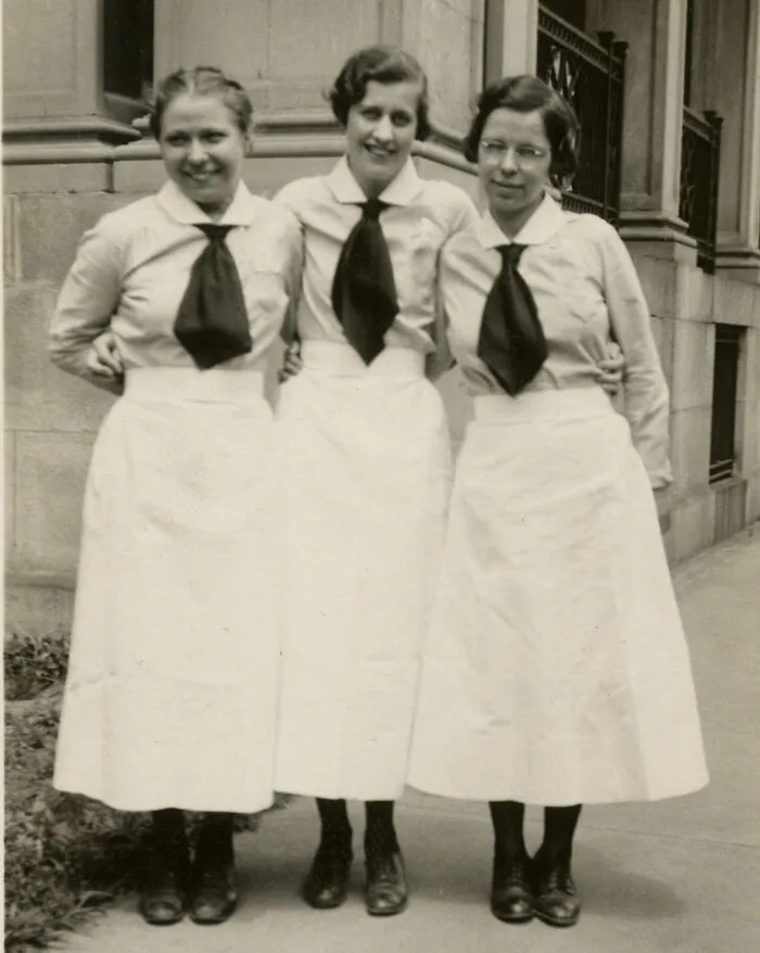 Helen Dopsovic, Helen L. Ankeny And Dorothy Radcliffe, Class Of 1939