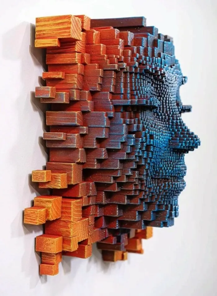 Sculptor Creates 20 Flowing Wooden Portraits That Reveal The Fluid Beauty Of The Human Form