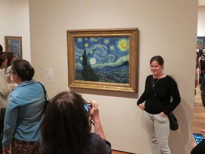 "The Starry Night" By Vincent Van Gogh, Located At The Museum Of Modern Art, New York, USA