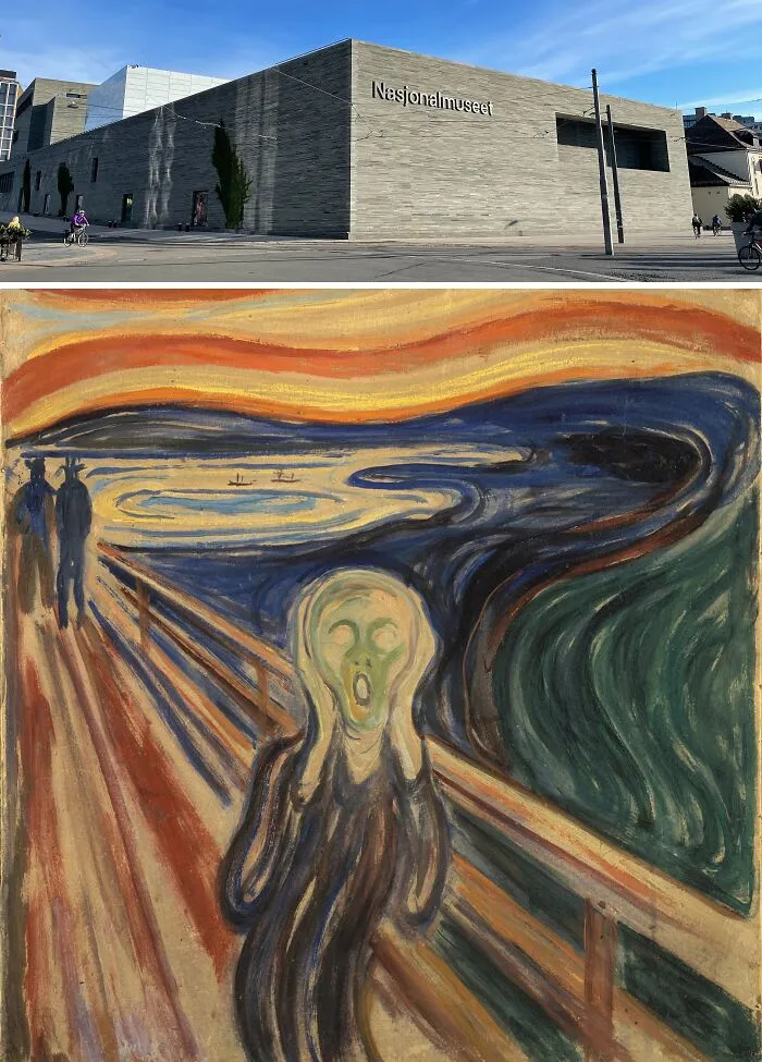 "The Scream" By Edvard Munch, Located At The The National Museum Of Norway, Oslo, Norway