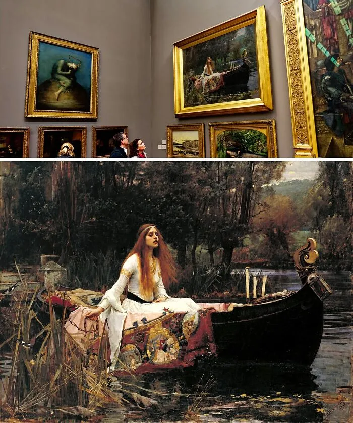 "The Lady Of Shalott" By John William Waterhouse, Located At The Tate Britain, London, United Kingdom