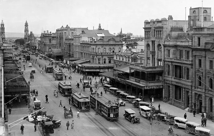 King William Street, Adelaide, South Australia 1923