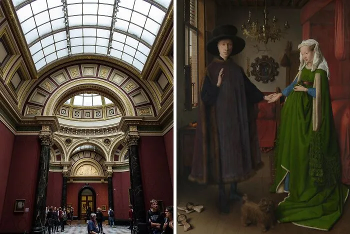 "The Arnolfini Portrait" By Jan Van Eyck, Located At The National Gallery London, United Kingdom