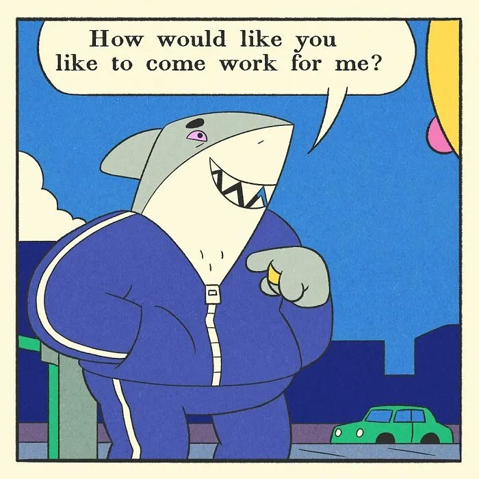 Artist Created Cartoon About A Buff Duck With Big Dreams And Even Bigger Muscles