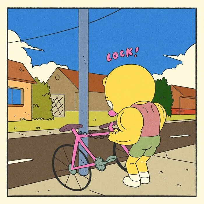 Artist Created Cartoon About A Buff Duck With Big Dreams And Even Bigger Muscles