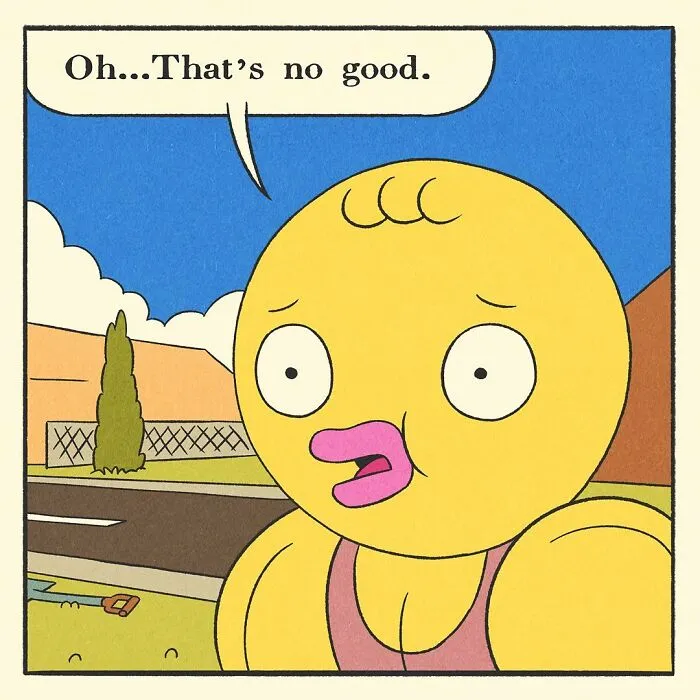 Artist Created Cartoon About A Buff Duck With Big Dreams And Even Bigger Muscles