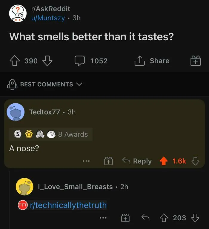 I Can’t Imagine It Tastes Very Good