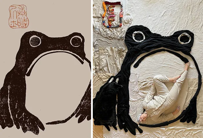 "Frog" By Matsumoto Hoji, 1814